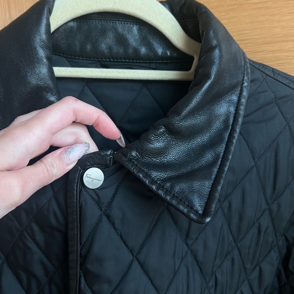 Salvatore Ferragamo Buttoned Patch Jacket - image 4